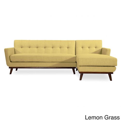 Ghế sofa góc chân cao hiện đại