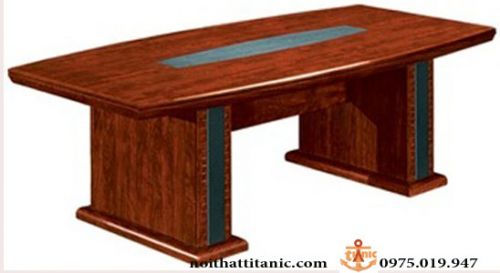 Bàn Họp Oval Xoan Đào Hiện Đại