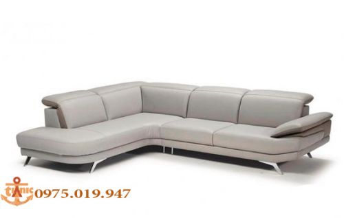 Sofa Góc L Màu Trắng Hiện Đại