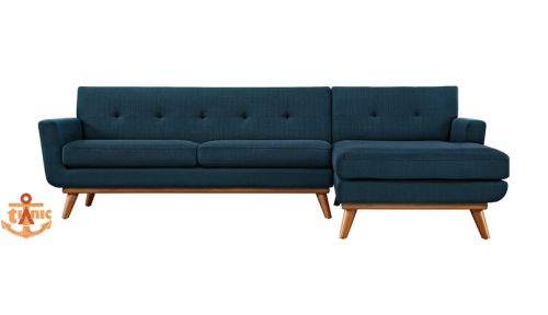 Sofa Góc Chân Gỗ Đẹp Hiện Đại