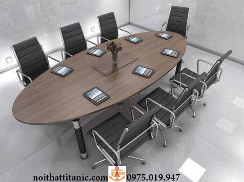 Bàn Họp Bầu Dục Hiện Đại