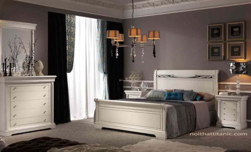 Bộ Giường Ngủ Phong Cách Kiểu Ý