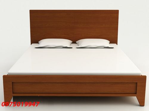 Giường Pano Đầu Vuông Xoan Đào 