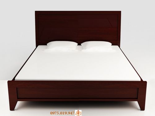 Giường Ngủ Đẹp Cho Chung Cư & Khách Sạn Màu Nâu Cánh Gián