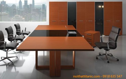 Bàn Họp Hình Chữ Nhật Hiện Đại