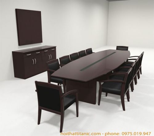 Bàn Họp OVAL Phong Cách Hiện Đại