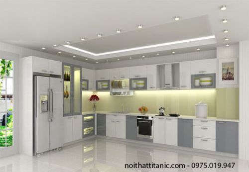 Tủ Bếp Hiện Đại 012